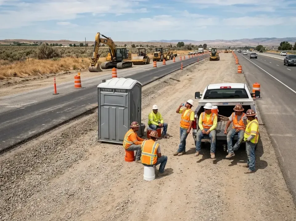 highway-road-construction-crew-007 — frequently asked questions, Porta Potty and Restroom Rentals in Clinton, TN